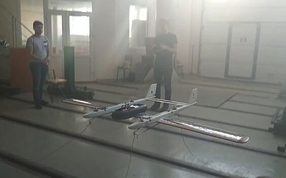 В Новосибирске создали гибрид квадрокоптера и самолета