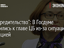 "Это вредительство": в Госдуме обратились к главе ЦБ из-за ситуации с инфляцией