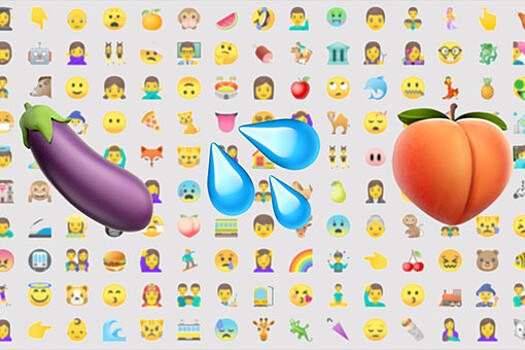 Без персиков и баклажанов: Facebook банит за "секс"-эмодзи