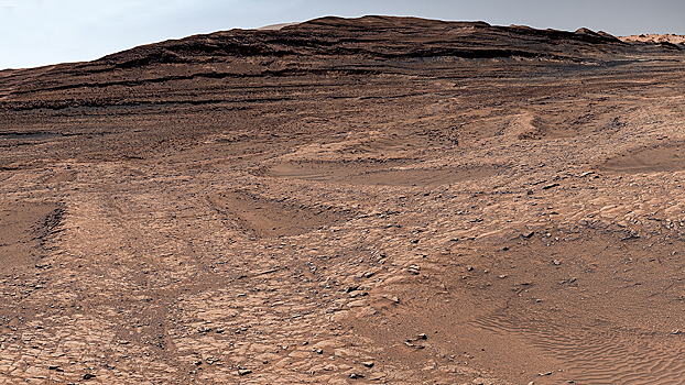 Марсоход Curiosity показал странную «паутину» на поверхности Марса