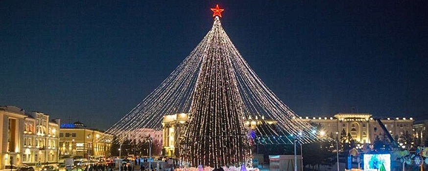 В Улан-Удэ отпразднуют Новый год и Рождество без ледового городка и салютов