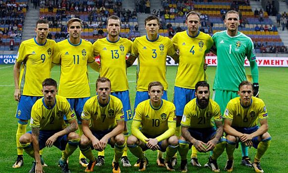 Опубликована заявка сборной Швеции на матчи с Россией и Словакией