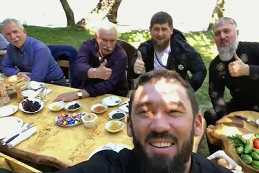 Полтавченко восславил «Ахмат» в компании Кадырова