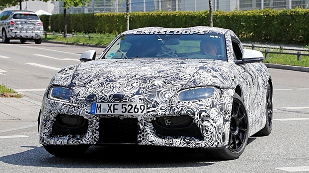 Новая Toyota Supra «показала» светодиодные фары