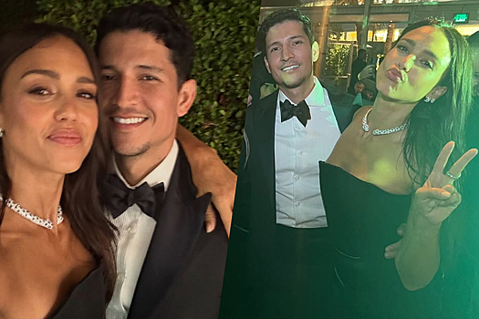 Джессика Альба появилась на публике с актером, который моложе нее на 11 лет