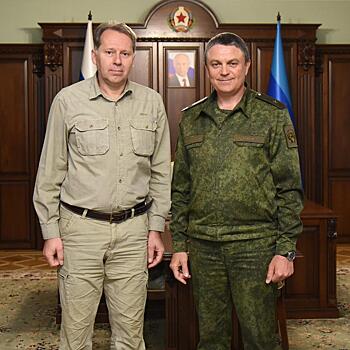 Генеральный директор Уралвагонзавода встретился с главой Луганской Народной Республики