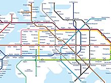 Опубликована карта гиперскоростного мирового метро