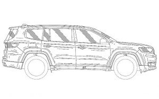 Jeep запатентовал дизайн 7-местного SUV: Grand Wagoneer или Yuntu?