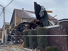 Появились кадры разрушений после атаки ВСУ на столицу региона России