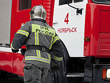 В Ноябрьске сгорела отечественная легковушка