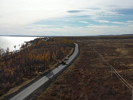 В Забайкальском крае на 90% отремонтировали участок дороги на Ивано – Арахлейские озёра