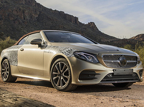 Mercedes-Benz показал новейший кабриолет Е-Класса