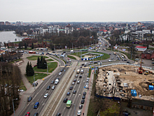 Новая схема движения на пл. Василевского станет постоянной