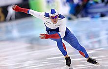 Россиянин Мурашов - третий в первом забеге на 500 м на ЧМ в спринтерском многоборье