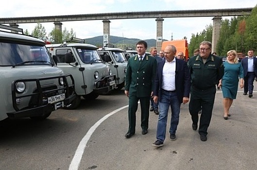 Красноярск получил лесопожарную технику