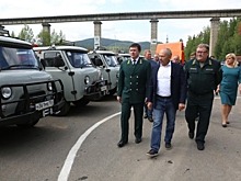 Красноярск получил лесопожарную технику