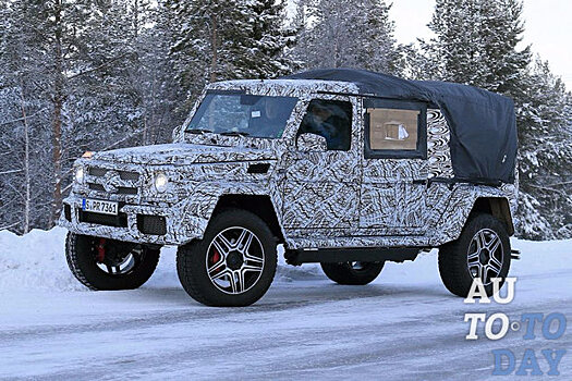 Огромный пикап Mercedes G-Class 4x4² готовится к серийному производству