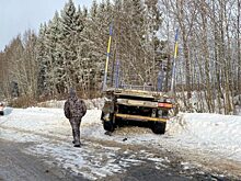 В массовом ДТП под Тверью с участием лесовоза пострадали два человека