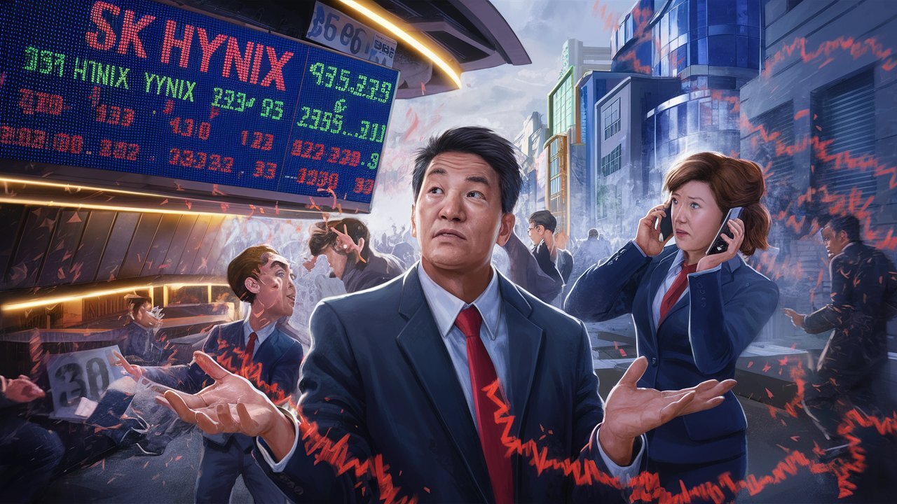 Акции SK Hynix начали дешеветь, несмотря на сильные финансовые результаты