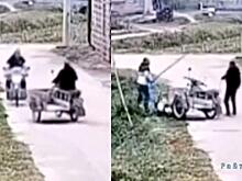 Склока не поделивших дорогу мотоциклистов прославила их в Сети: видео