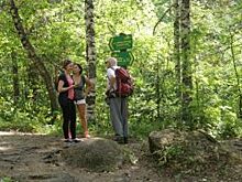 В Красноярске на «Столбах» туристы устроили пикник с шашлыками