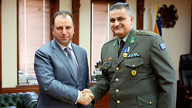 В Министерстве обороны Армении прошел торжественный прием