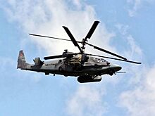 Появилось видео охоты Ка-52 за техникой террористов в Сирии