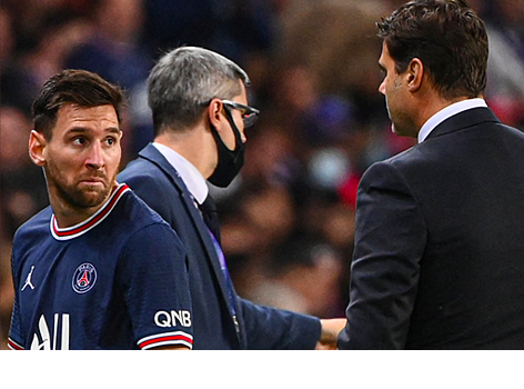 Месси отказался пожать руку главному тренеру ПСЖ после замены