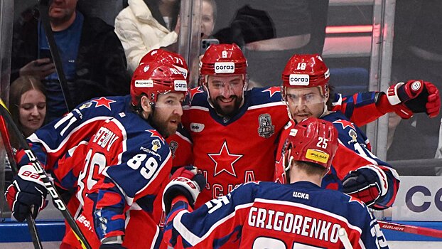 Клаэссон, Нестеров, Слепышев, Светлаков, Карнаухов – в первом звене ЦСКА на 7-й матч с «Ак Барсом»