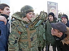 Столичные школьники побывали на экскурсии в военной части