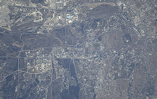 Космонавт с борта МКС сфотографировал Анкару
