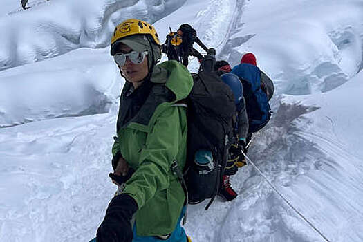 Виктория Боня отменила свою экспедицию в гору из-за "высокой опасности"