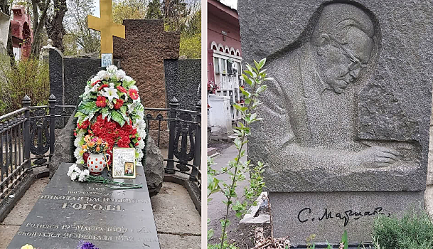Могилы писателей и поэтов на Новодевичьем и Ваганьковском кладбищах