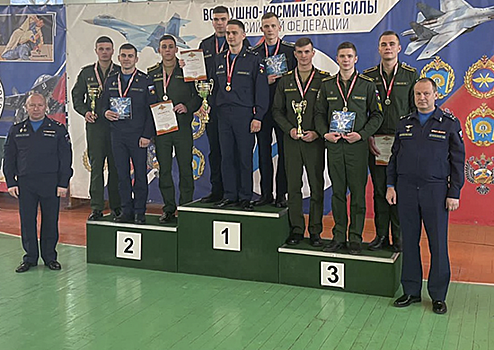 Военно-космическая академия завоевала бронзовые медали  на чемпионате ВКС по военно-прикладному спорту