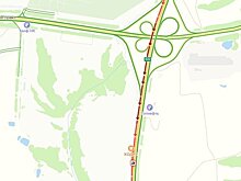 На М-7 собралась пробка из-за ДТП