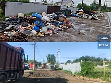 С контейнерных площадок Калуги вывезено 1,2 тысячи кубов мусора