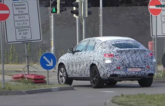 Новый Mercedes GLE-класса появился на очередном ролике
