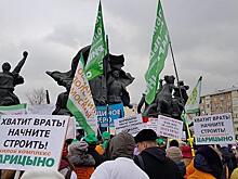 Митинги обманутых дольщиков: вторая половина марта 2018 г.