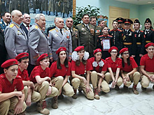 Кадеты из САО возложили цветы к Вечному огню у Кремлевской стены