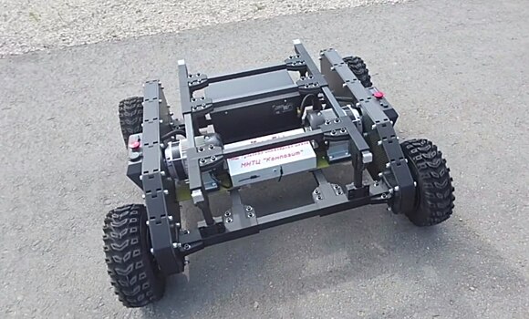 Тульские студенты создали лёгкого робота из композитов