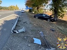 Инсульт произошел у водителя «Лексуса» в Краснодарском крае