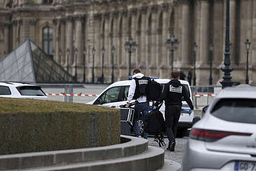 Le Parisien: полиция нашла вещи, которые использовались при ограблении Лувра