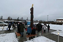 Стелу «Населенный пункт воинской доблести» открыли в поселке Колюбакино в Рузском округе