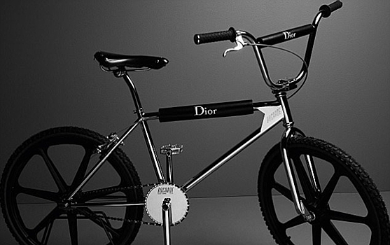 Велосипед от кутюр! Во сколько обойдется роскошный BMX от Dior
