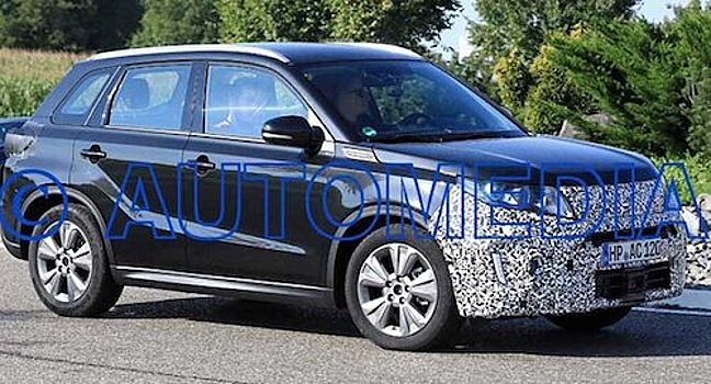 Обновленный Suzuki Vitara засняли на дорожных тестах