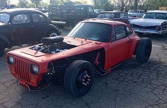 Чудеса селекции: Porsche 911 и Jeep Wrangler «поженили»