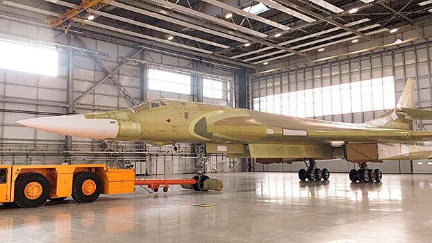 В сети появились первые фото сборки новейшего бомбардировщика Ту-160М2