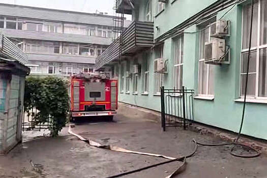 Пожарные потушили возгорание в Таганрогском ГРТУ на площади около 20 квадратов