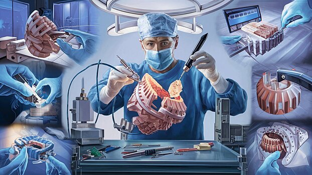 Российские ученые разработали новый метод создания имплантатов для хирургии