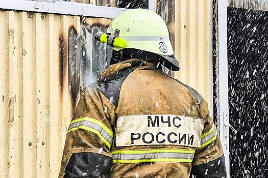 Гимназия загорелась в российском регионе